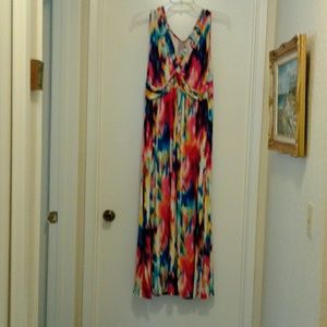 Maxi patio dress. Plus size